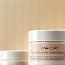Cosmetic jars labeled with client branding